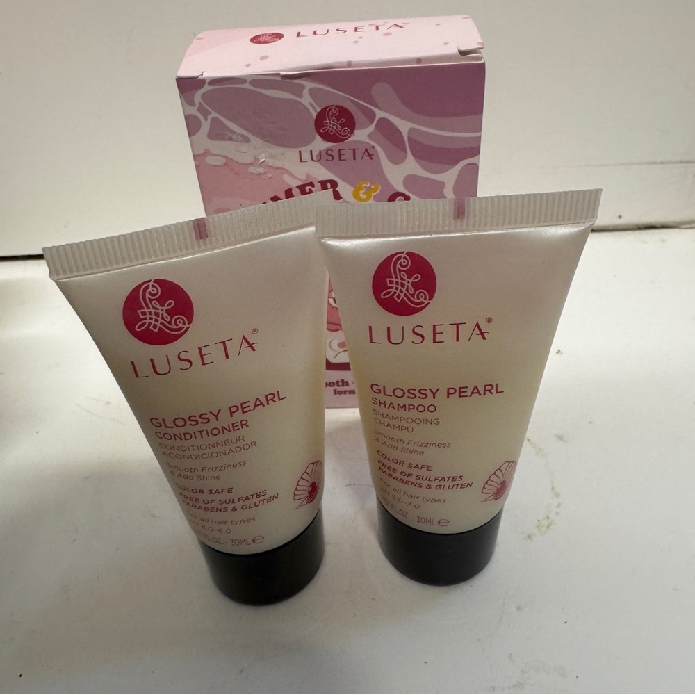 Luseta Glossy Pearl Shampoo Conditioner Travel Size 30ML - Picture 4 of 4